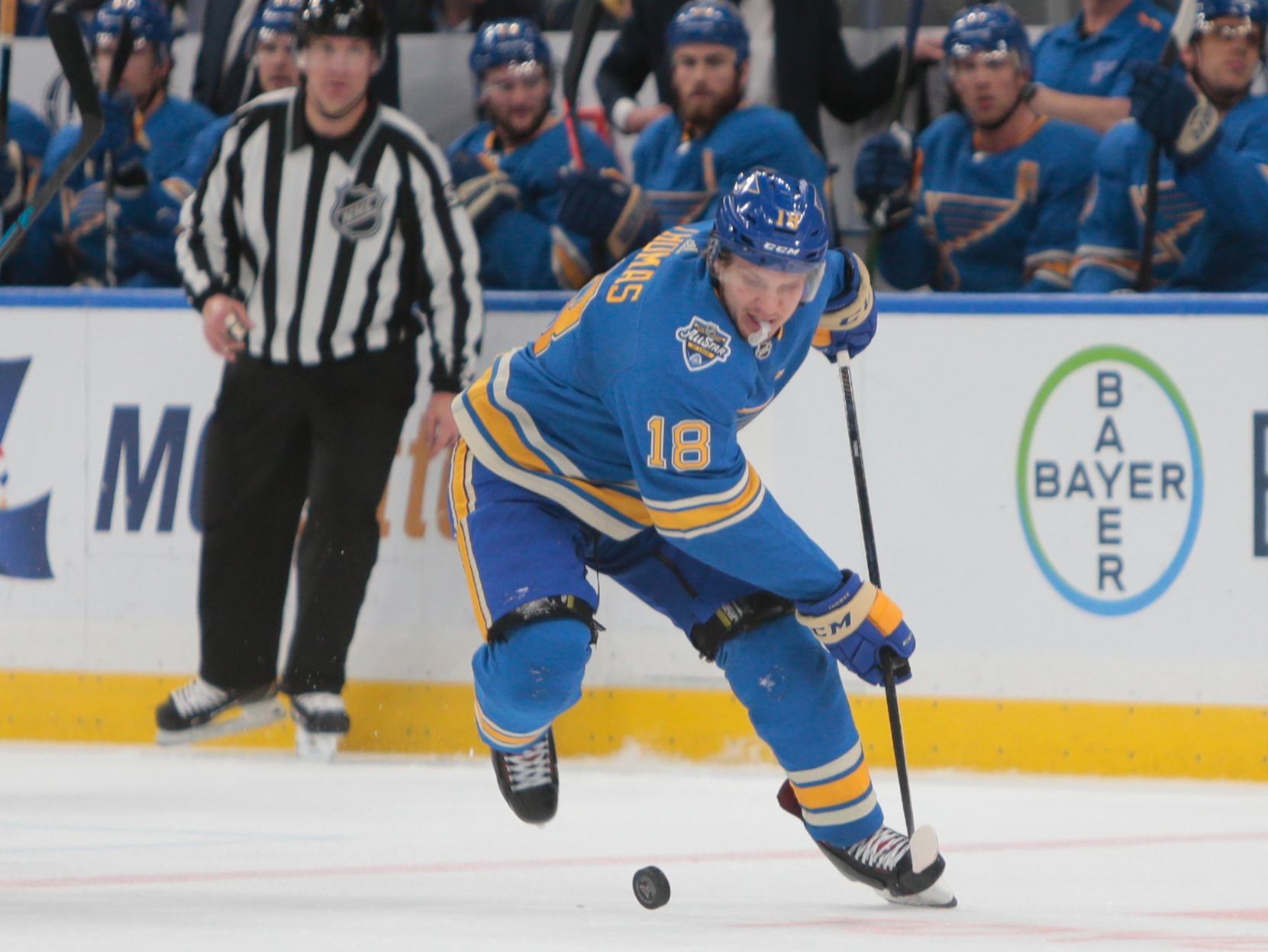 Blues take on Penguins at home